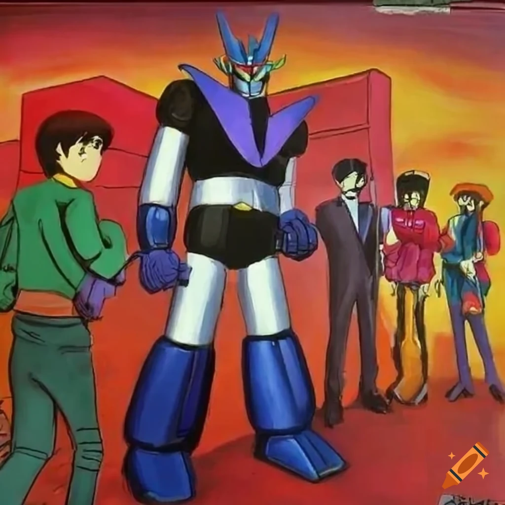 Blake's 7 Cast in 1970s Anime Style Made with Stable Diffusion – Dynamic  Subspace