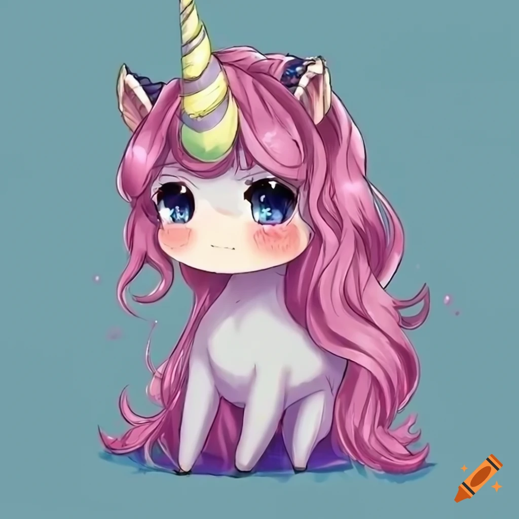 Cute unicorn anime Flashcards | Memorang