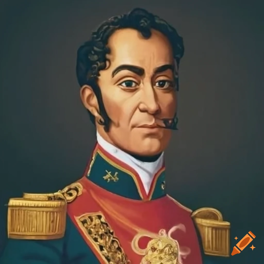 I want a photo to simón bolívar when he was in exile
