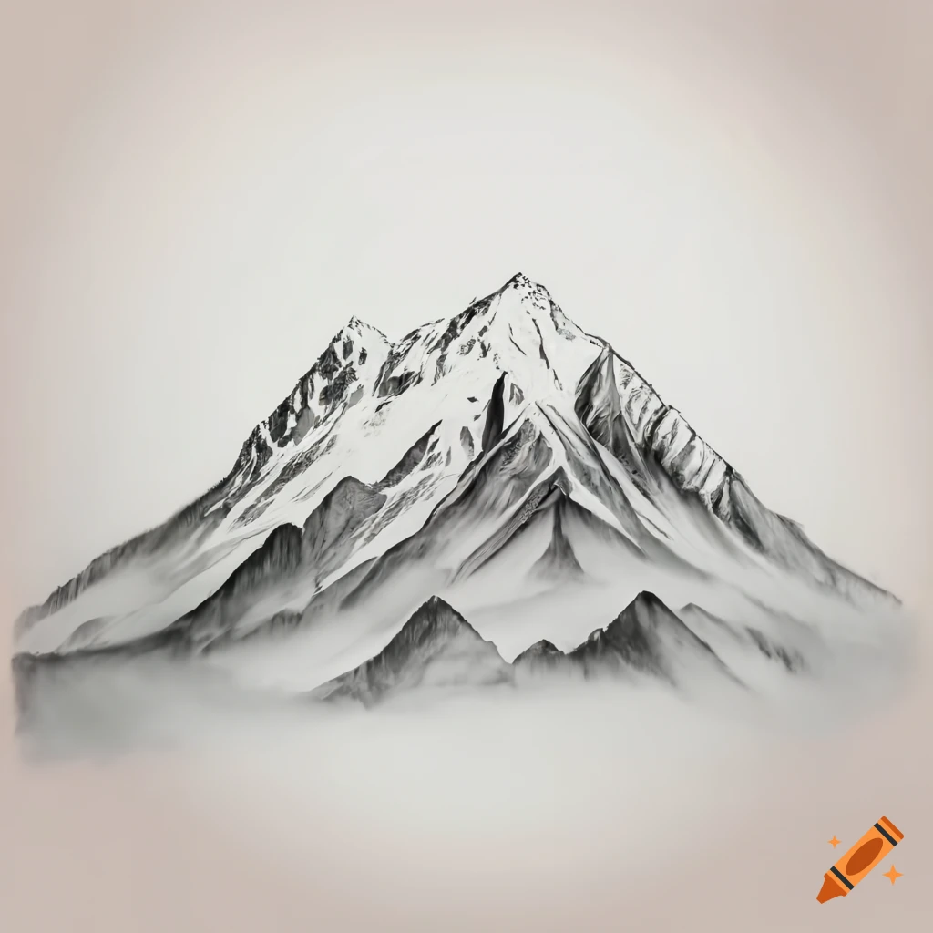 Himalayas : r/drawing
