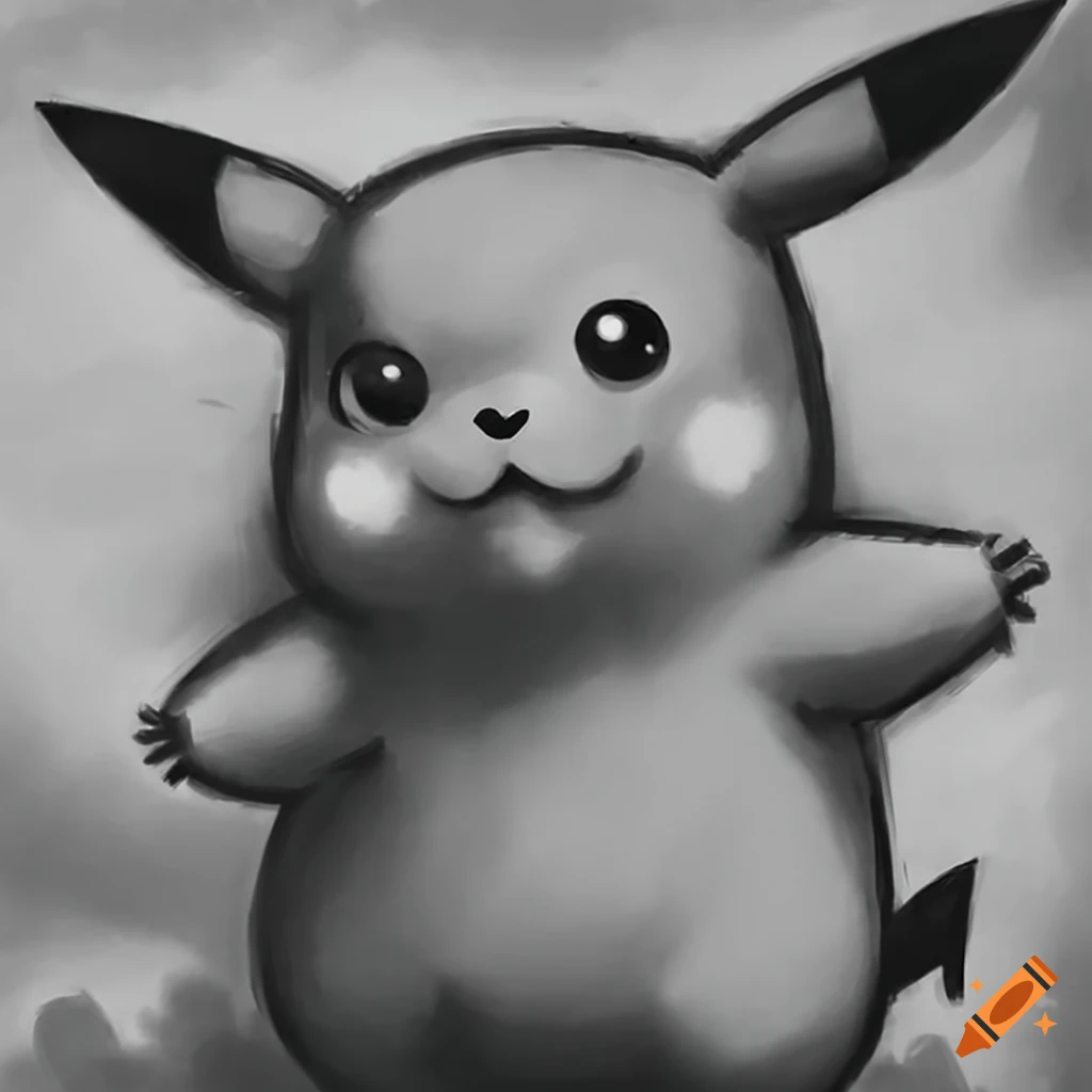 Pokemon SVG Pikachu #1 Drawing by Humaira Faizah Agustina - Pixels