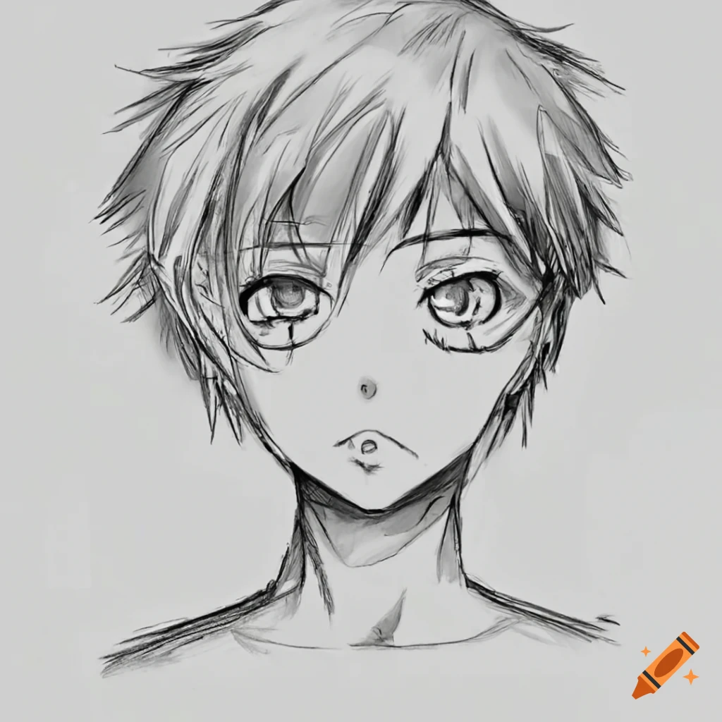 Anime face drawing study : r/learntodraw