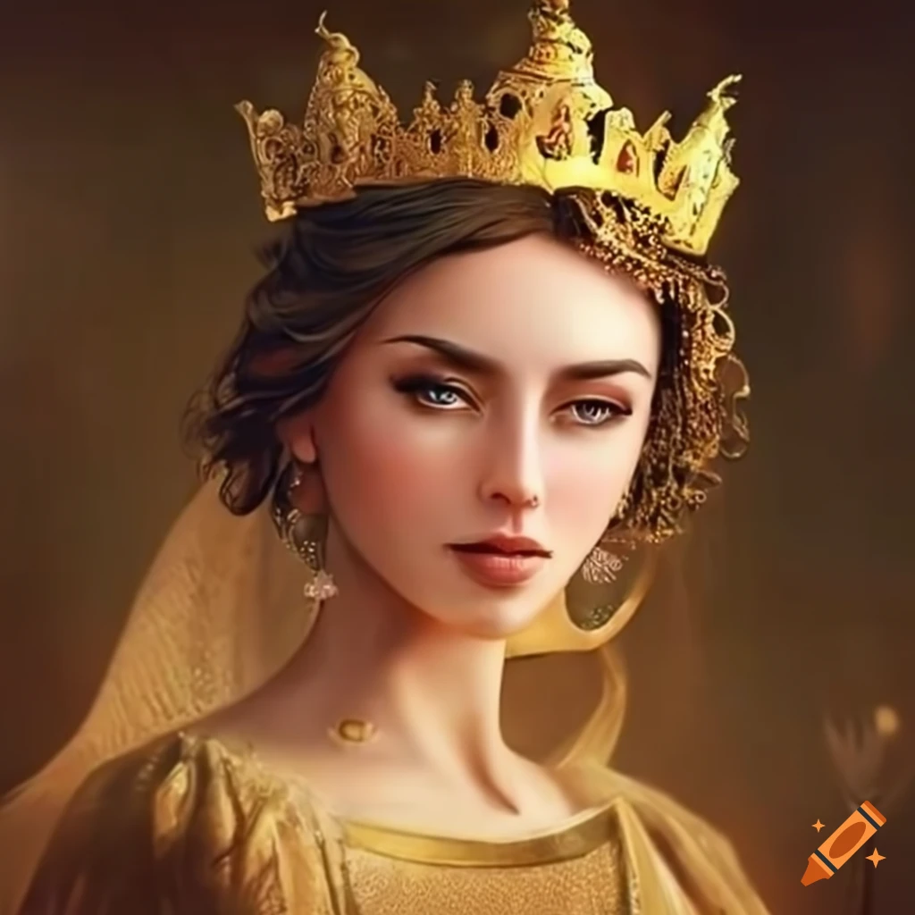 A beautiful queen from the bible