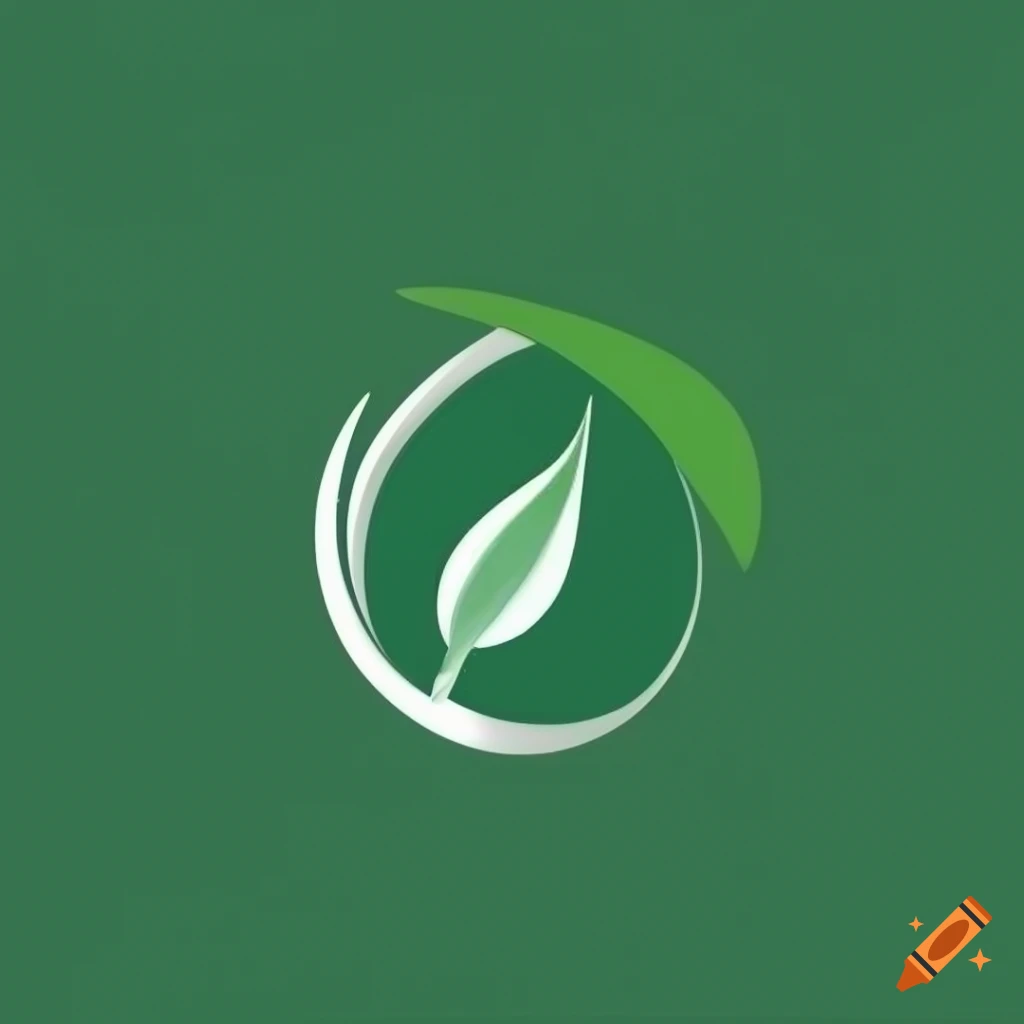 Leaf Logo, green leaves, green and teal leaf logo, text, maple Leaf png |  PNGEgg