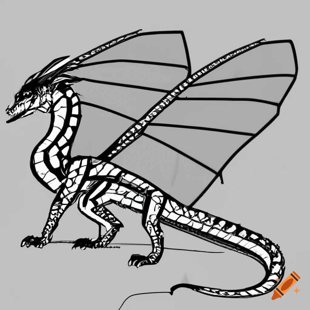 wings of fire nightwing coloring pages