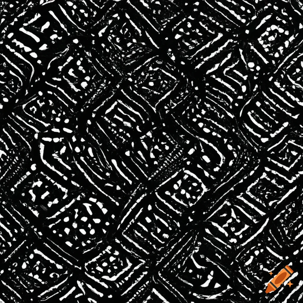 Abstract pattern on Craiyon