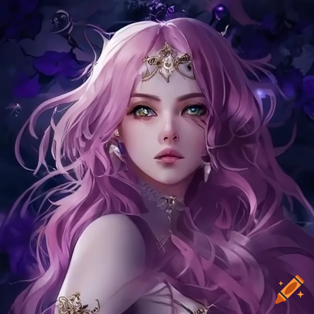 Anime princess (Korean art) - AI Photo Generator - starryai