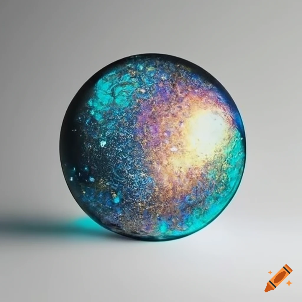 Japanese minimalistic star charts painted in mercury liquid metal ink