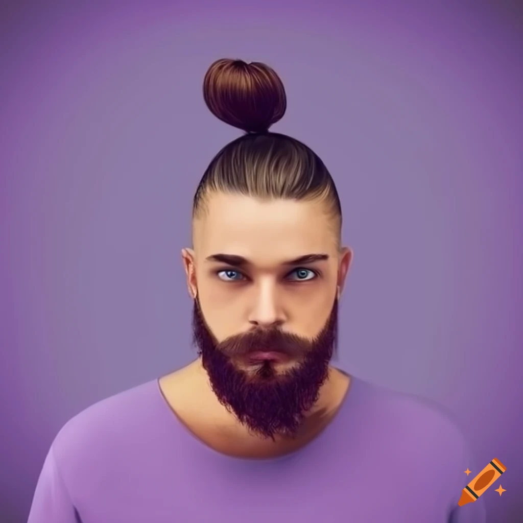 Men play with gender norms in lockdown with return of man bun | Men's hair  | The Guardian