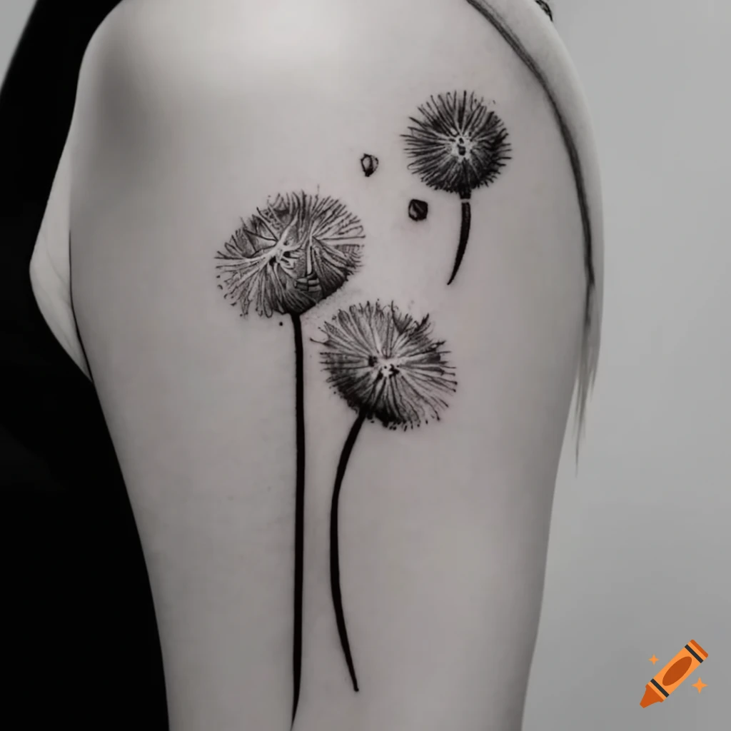 Dandelion Tattoo by Artsy212 on DeviantArt