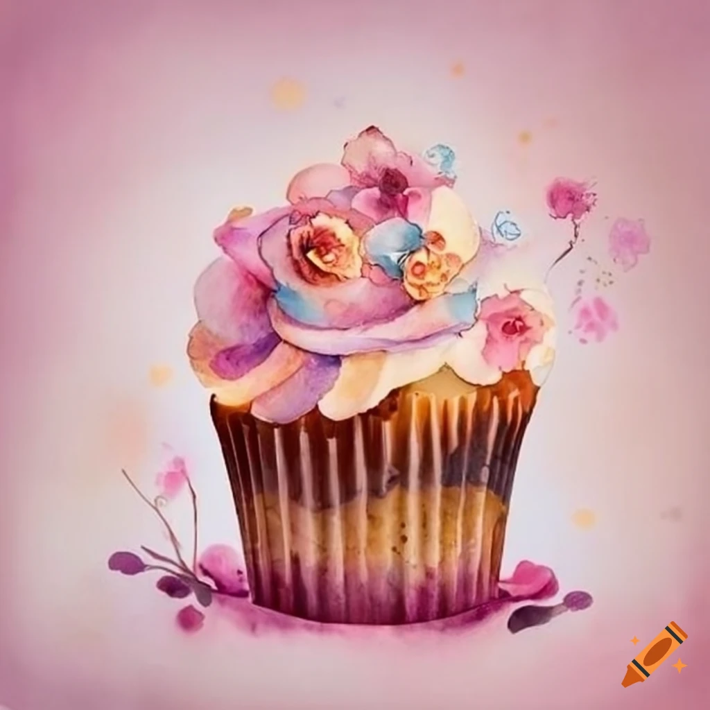 FLowery deco cupcakes