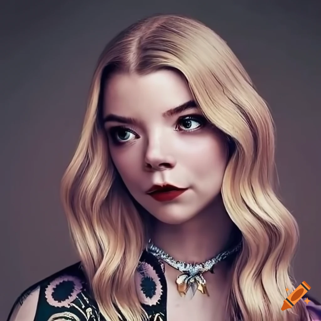 A Merging between Anya Taylor-Joy with Natalie Dormer. Full-Length-Picture