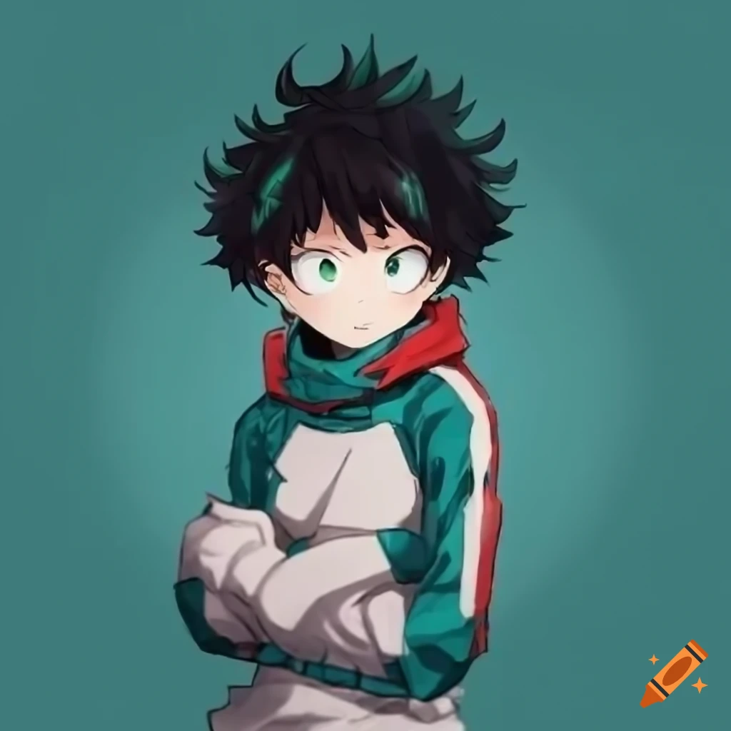 Deku Anime Character - Paint By Numbers - Paint by numbers-demhanvico.com.vn