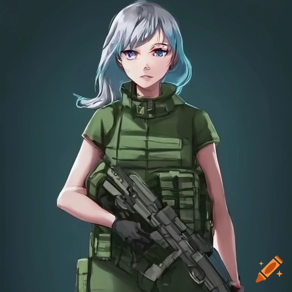 Wallpaper : fifteen 199, anime girls, anime girls with guns, gun, tactical  3518x4096 - klkb4878 - 1971057 - HD Wallpapers - WallHere