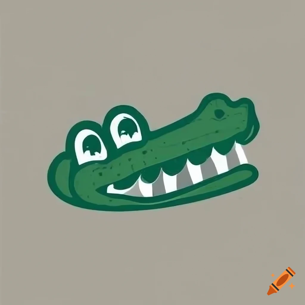 Crocodile Lines Logo - Logoku