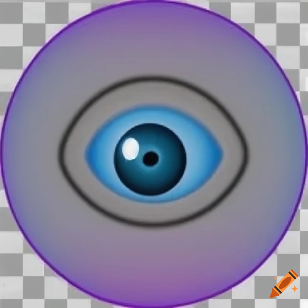 Beady blue bat eye png on Craiyon