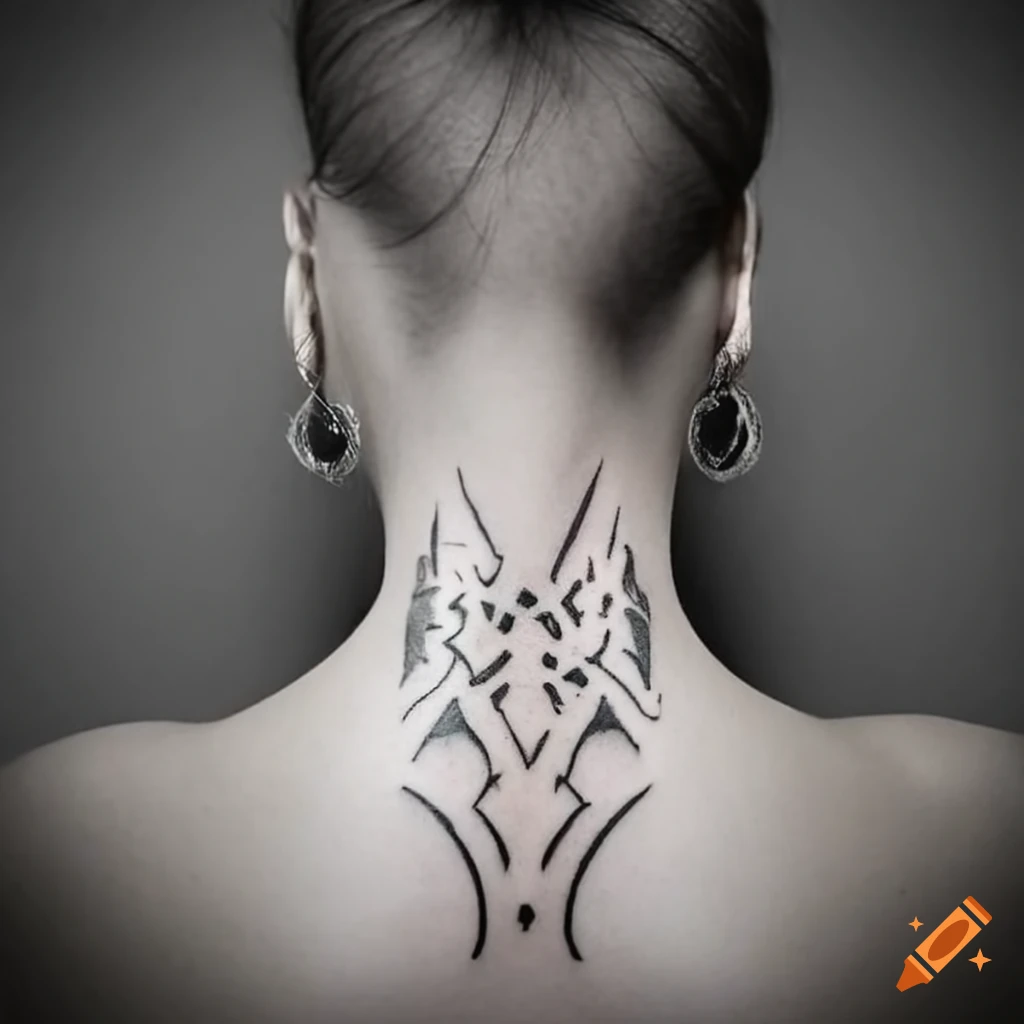 20 best neck tattoos for females with meaning to inspire you - Tuko.co.ke
