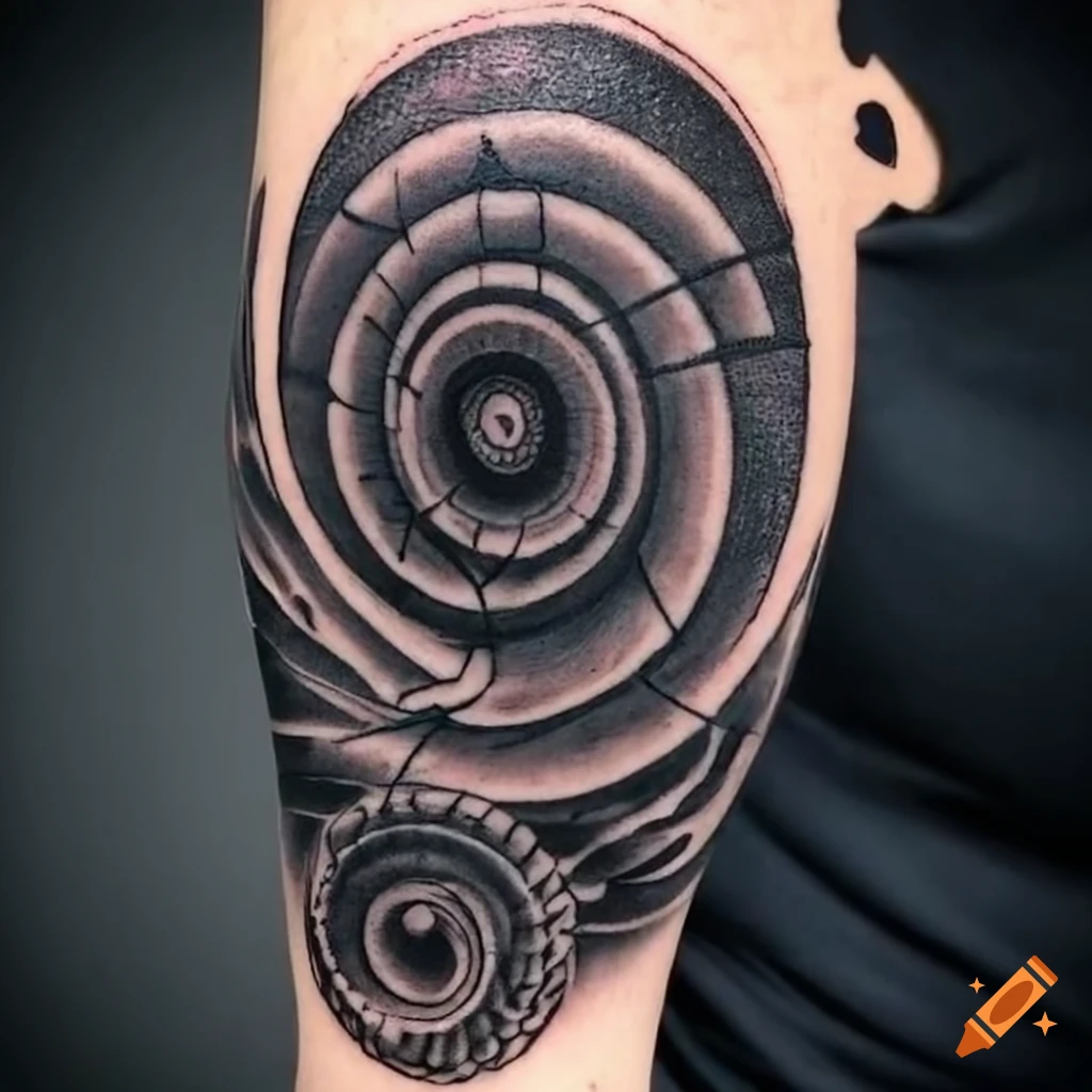 Tattoo Optical Illusion Looks Like a Huge Hole in Someone's Arm