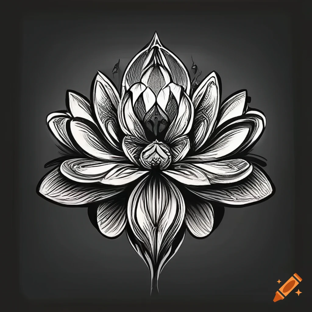Lotus Crescent Moon Phases Temporary Tattoo / Wildflower Vine Moon Outline  / Feminine Flower Forearm Tattoo / Ribs Tattoo / Wrist Tattoo - Etsy
