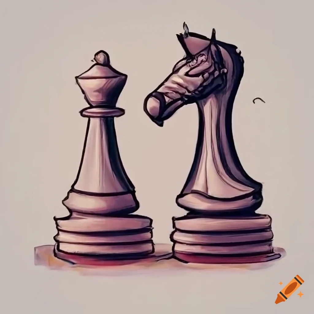 Tabuleiro de xadrez completo, com as peças dispostas de forma estratégica,  representando o início do jogo e a abertura de possibilidades musicais