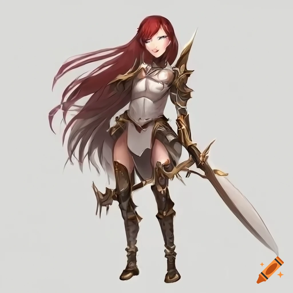 Female anime armor