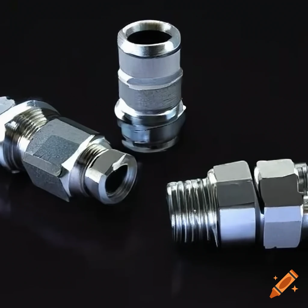 Hydraulic compression fittings