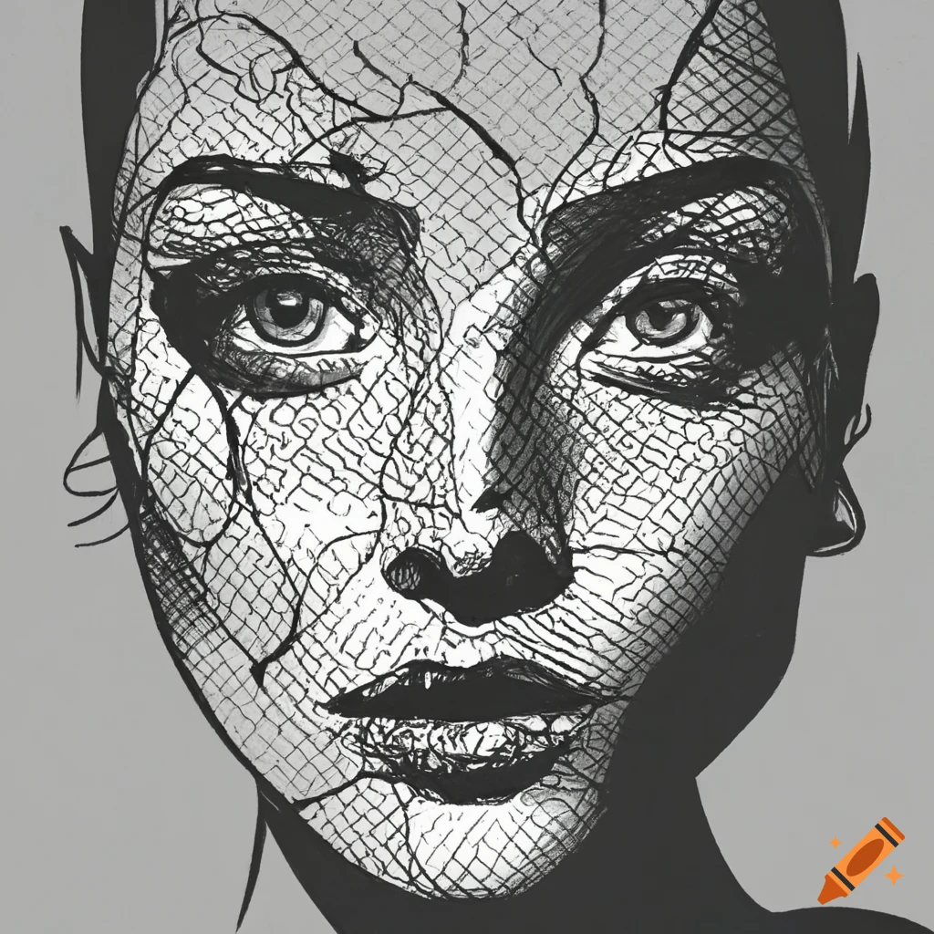 Face, figures, shapes