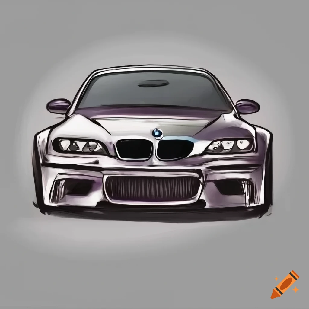 How To Draw A Bmw M3