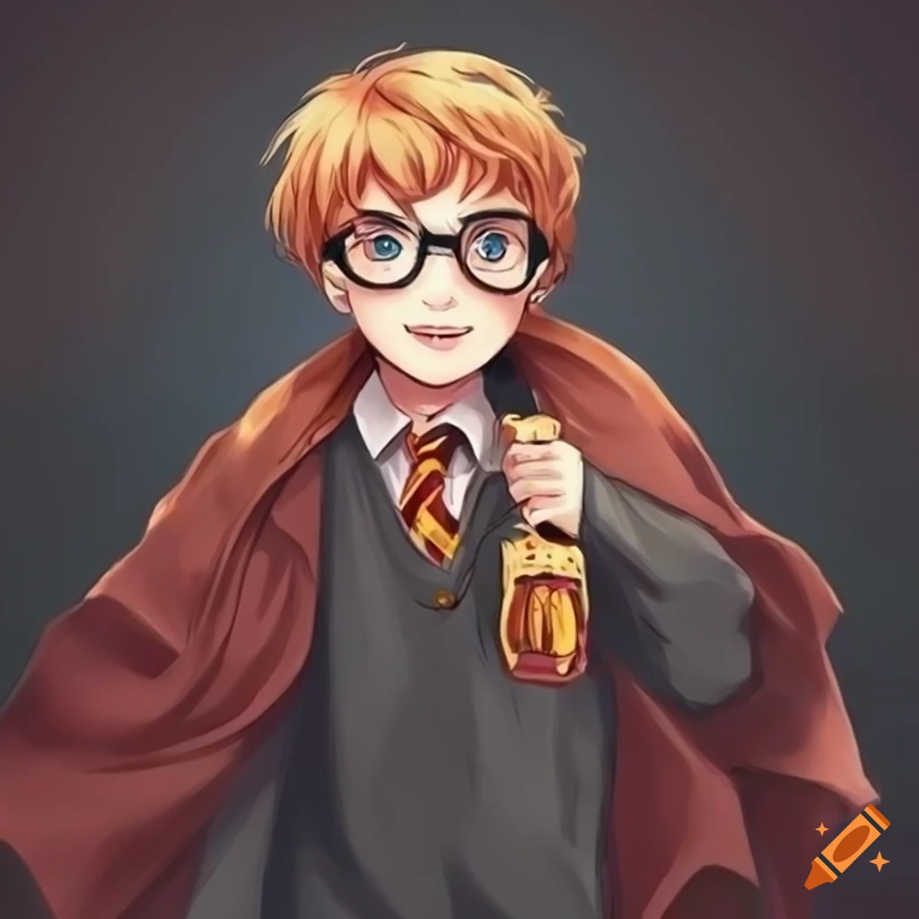 Stickers, Steerpike Harry Potter anime - Karandash