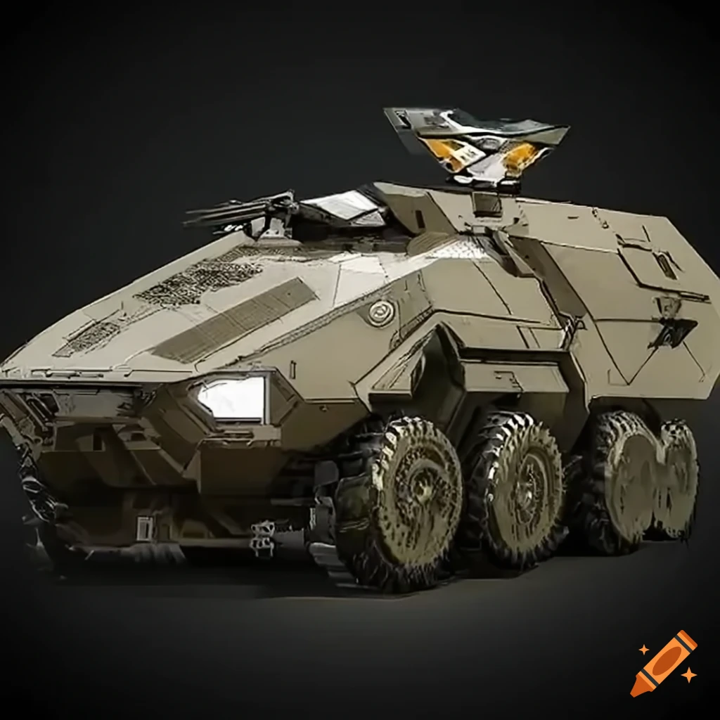 futuristic military vehicles