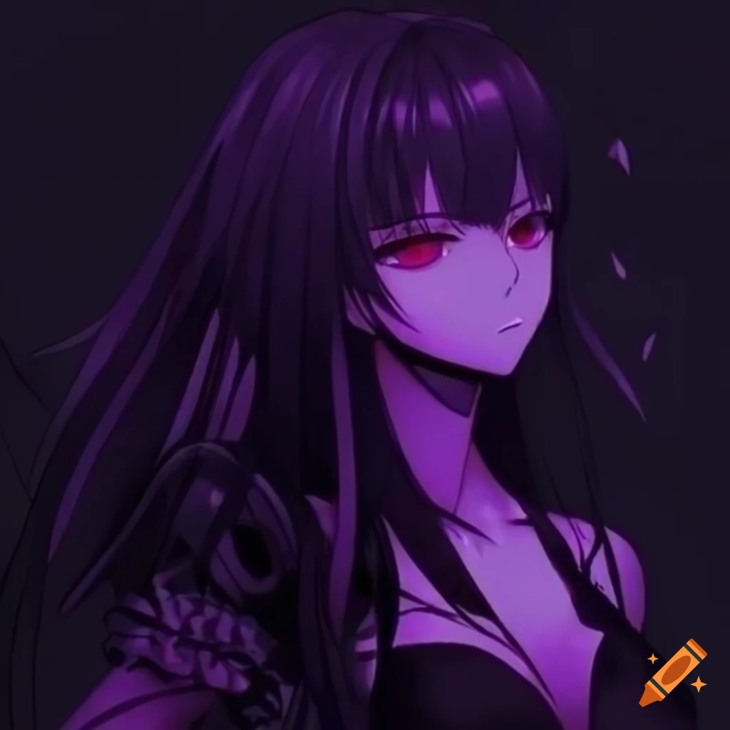 Download Emo Anime Girl Dark Profile Picture