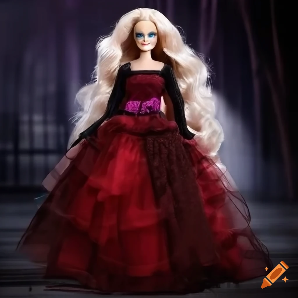 American Girl Barbie Inspired Red Carpet Dress by PrincessSnowflake300 on  DeviantArt