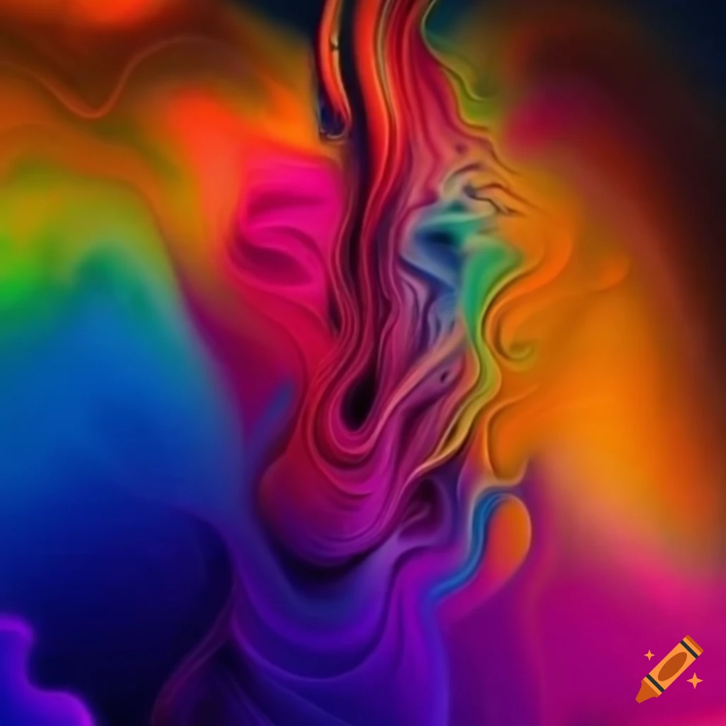 Ting psychedelic colors