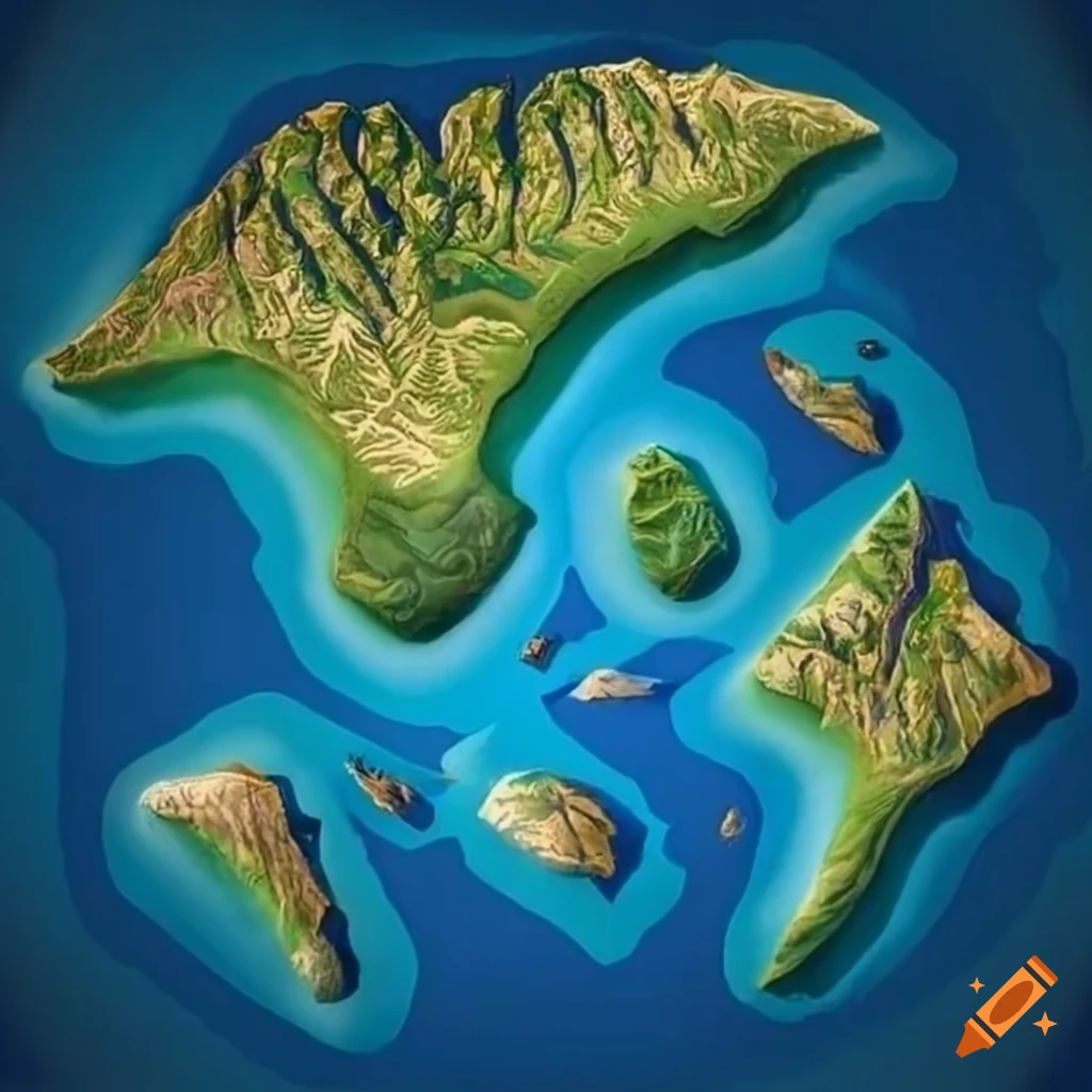 archipelago islands map