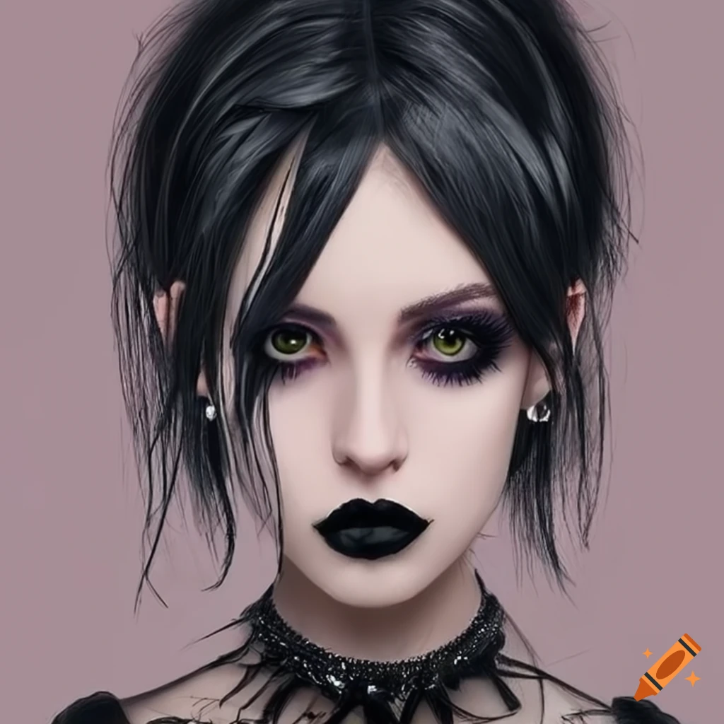 It would be SO bad if a cute goth girl hmu - - #tiktok #goth