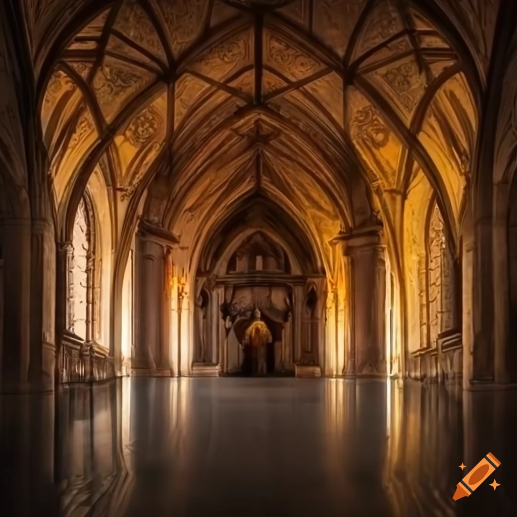 Castle Interior Backdrop | Cabinets Matttroy