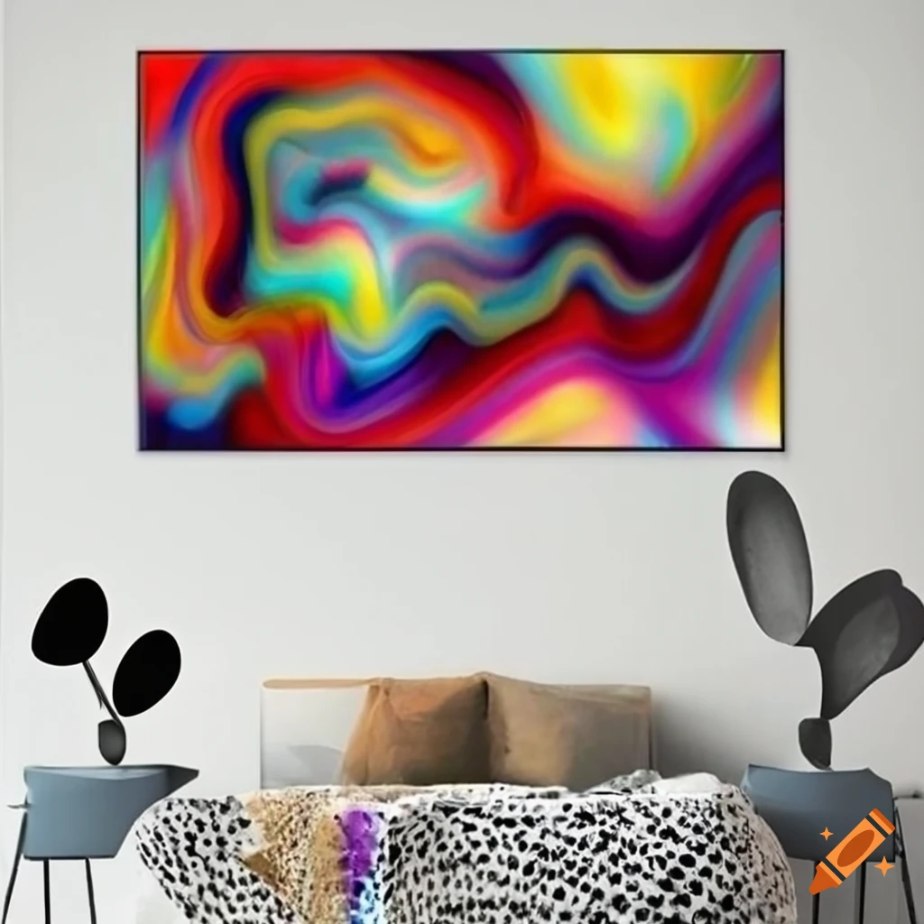 Smily in fancy dynamic unknown modern new abstract artwork ...