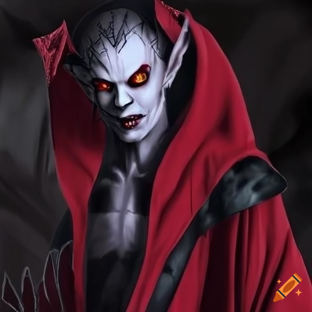 Vampire devil elf ghoul robe rich
