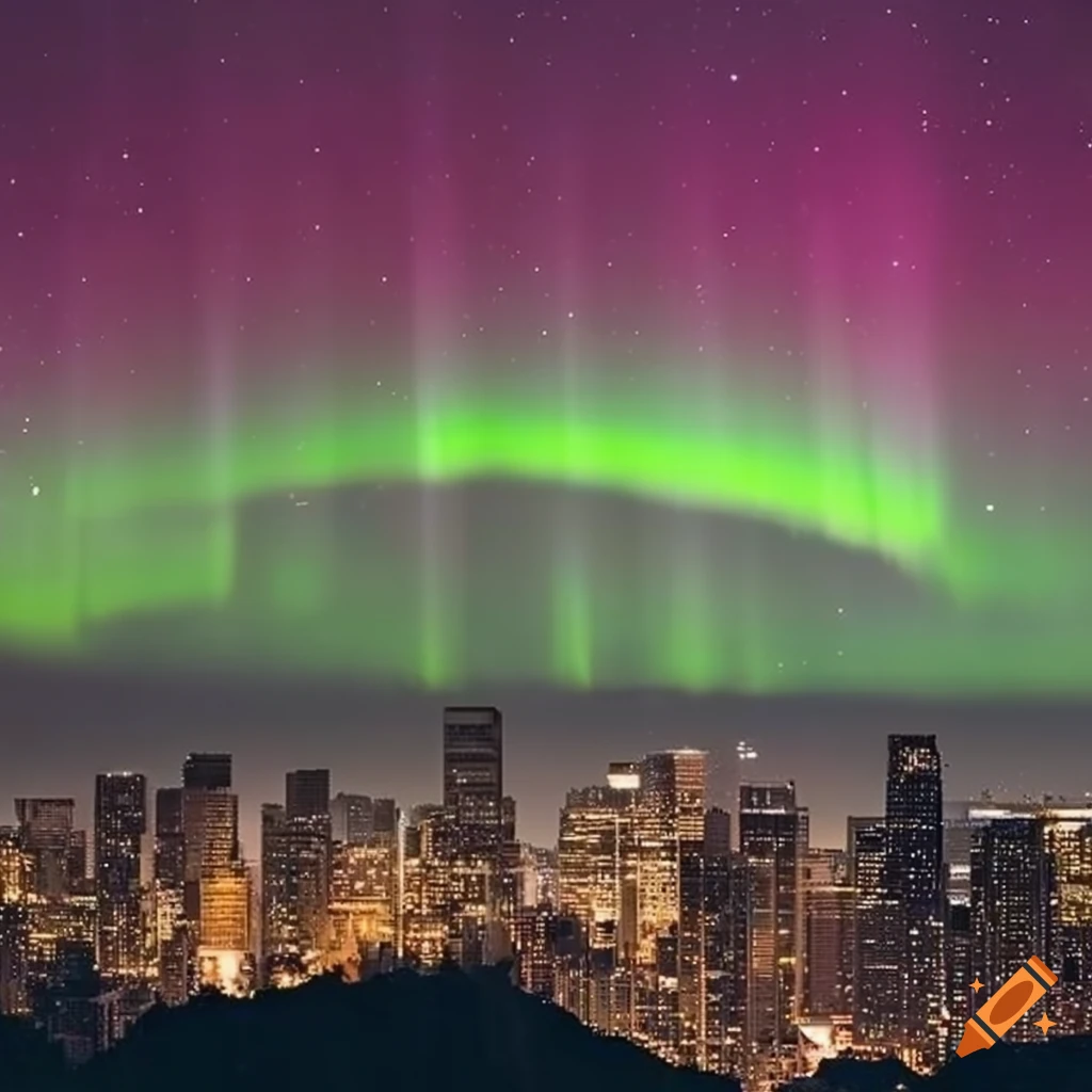 Northern Lights In Los Angeles