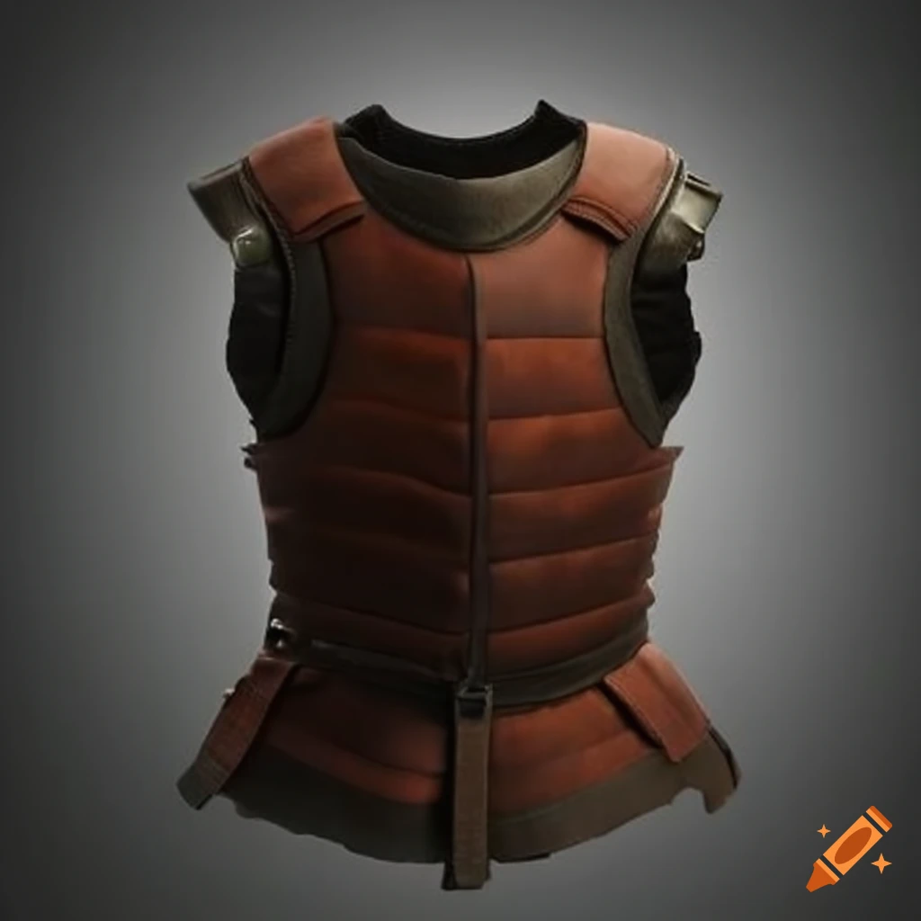 Cloth padded chest armor on Craiyon