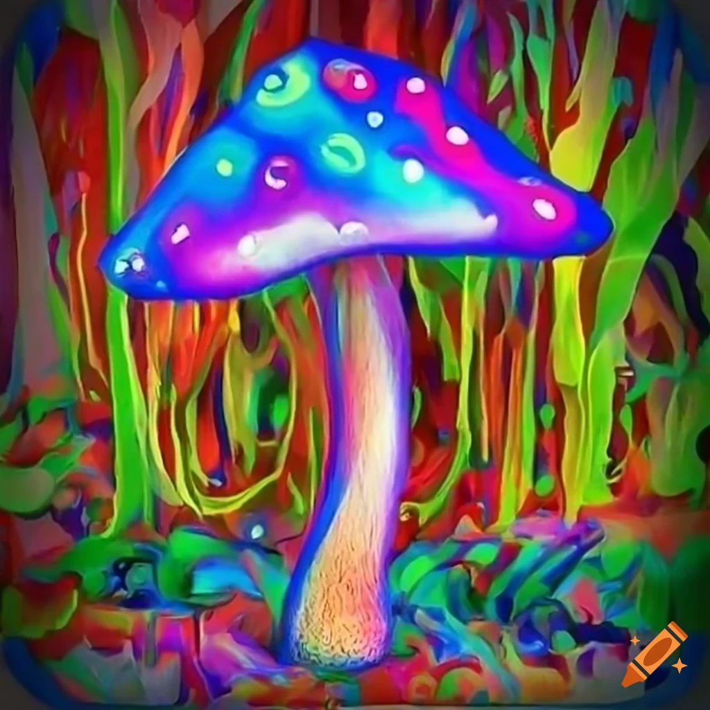 Magic mushroom visuals (fun) (high definition) (tracers) (interesting)