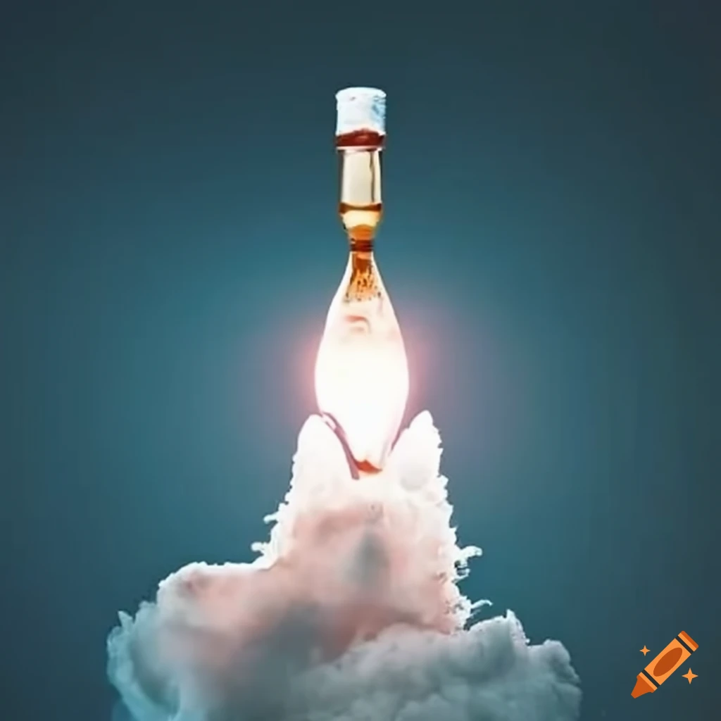 Russian vodka in space