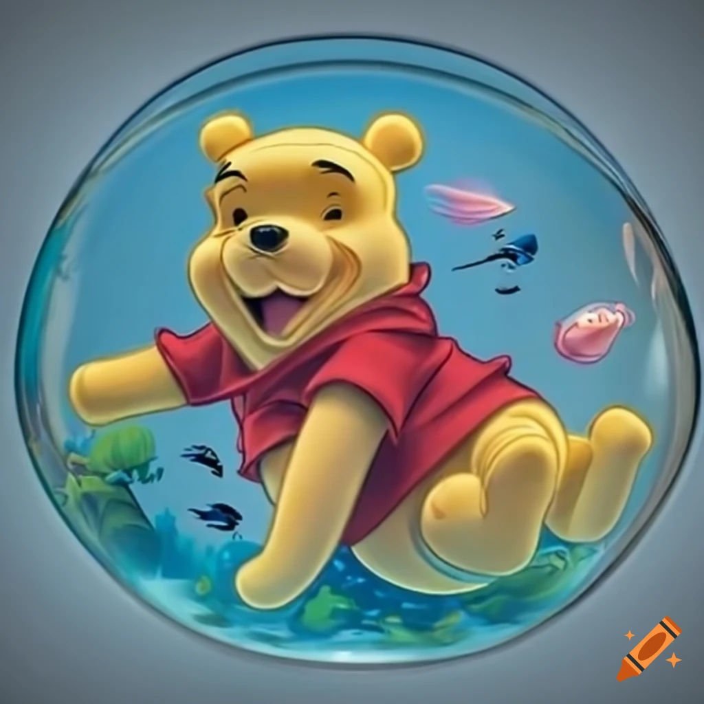 Winnie Pooh Fishing 