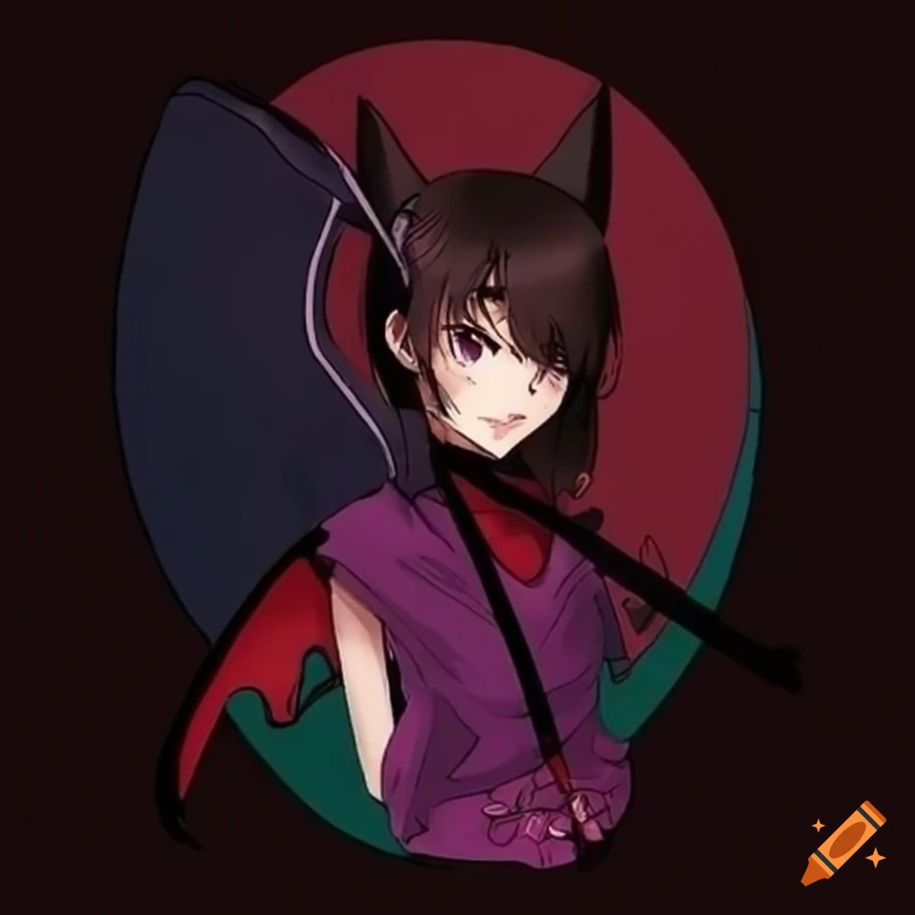 Fangruto - vampire Sakura bat form by SirDucksWorthythe3rd on DeviantArt