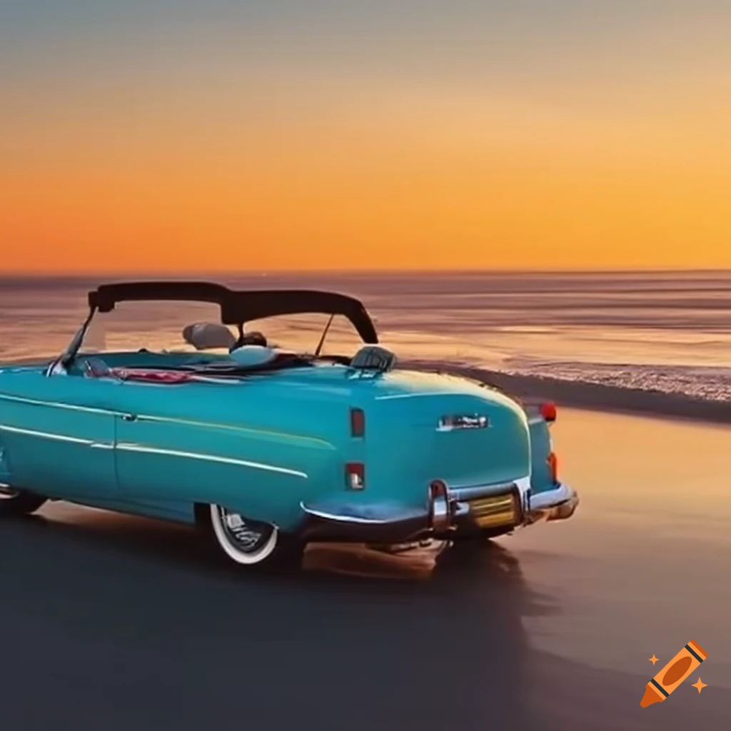 Pacific coast highway convertible car