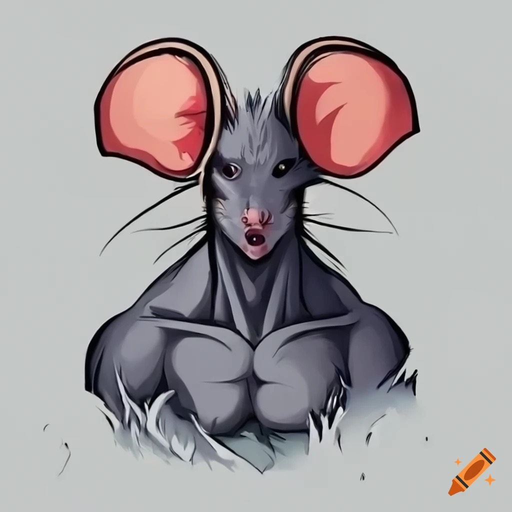 How to Draw an Anime Rat - DrawingNow