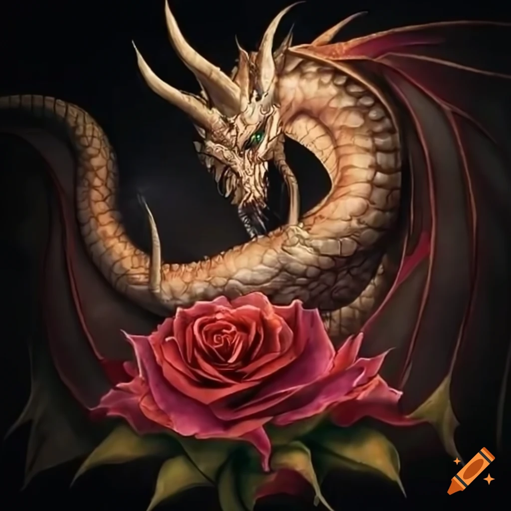 dragons and roses
