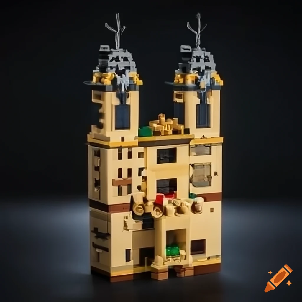 Lego box for czechia set on Craiyon