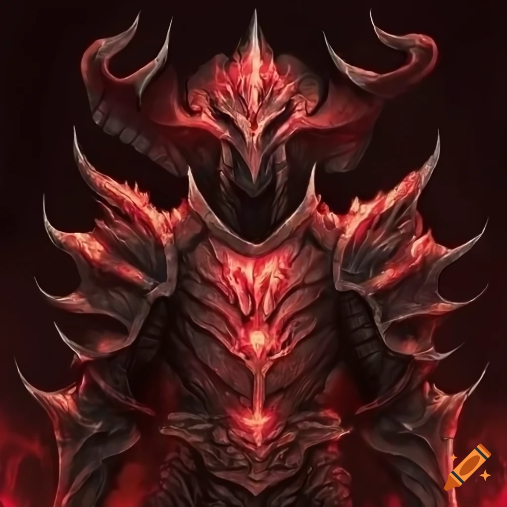 Dragonlord of evil armor