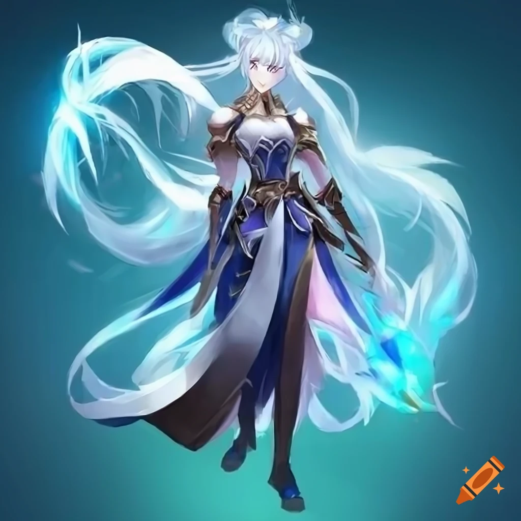 Fantasy Anime Warrior Girl